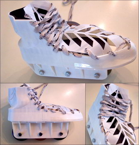 3d Printed Custom Skates on Instructables.com