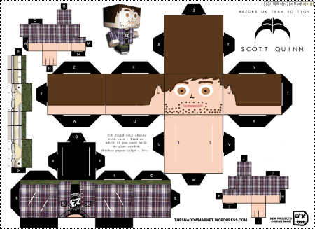 Scott Quinn: Shadow Market Paper Toy