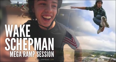 Wake Schepman (17) - Woodward Megaramp Session (2014)