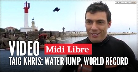 Taig Khris - Water Jump - World Record 2016