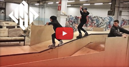 Planet Aeon – Richie Eisler & Dano Gorman @ Planet Park, Brussels – USD Skates (2017)