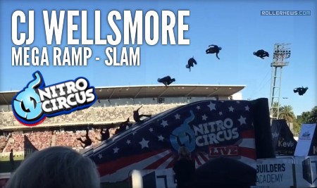 CJ Wellsmore - Slam on the Mega Ramp (Nitro Circus)