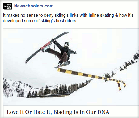 Newschoolers.com - Blading is in our DNA
