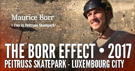 Maurice Borr (Germany) - One day at the Peitruss Skatepark (Luxembourg City, 2017)