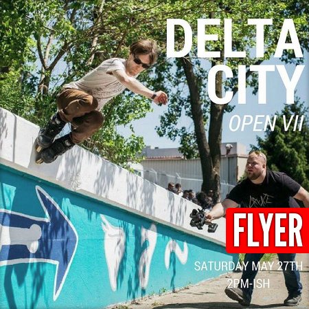 Picture of the day - Delta City Open 2017 Flyer with Don Bambrick