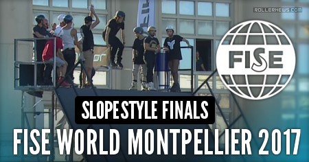 Julien Cudot wins the Fise World Montpellier 2017 - Slopestyle Finals