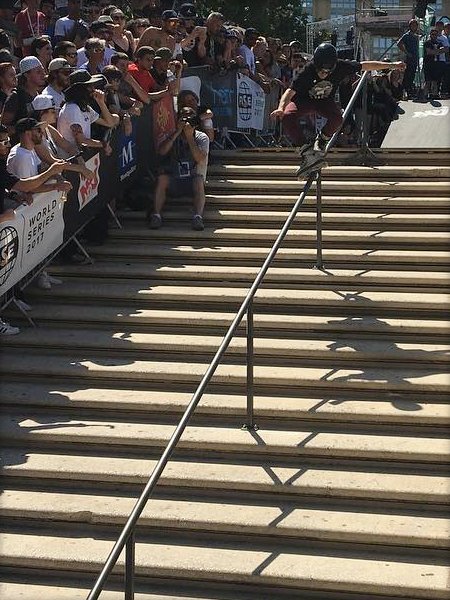 Roman Abrate wins the Fise World Montpellier 2017 - Rail Contest