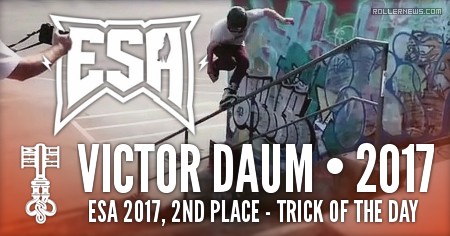 Clip of the Day - Victor Daum, 2nd place at the ESA 2017 (Montpellier, France)