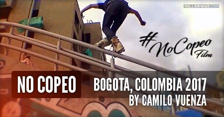 No Copeo (2017) by Camilo Giraldo 'Vuenza'  featuring the Z-Crew (Bogota, Colombia)