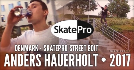 Anders Hauerholt (Denmark) - Skatepro Street Edit (2017) by Daniel Nielsen