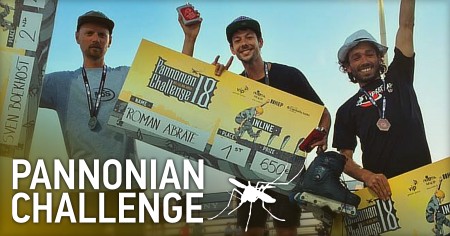 Roman Abrate wins the Panonian Challenge 2017 in Croatia