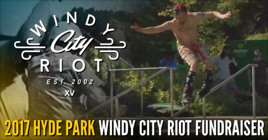 Steve Lerner takes the 2017 Hyde Park Windy City Riot Fundraiser