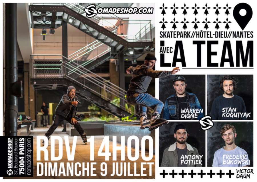 Nomadeshop Team - Nantes (France) - 9 Juillet 2017 (FLYER)