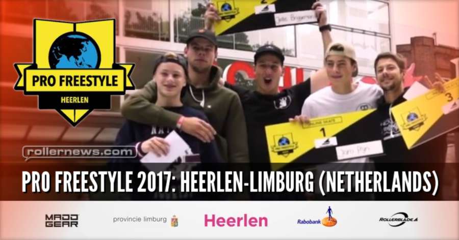 Pro Freestyle 2017: Heerlen Limburg (Netherlands) - Rollerblade Inline Skate Open, Highlights (Pro)