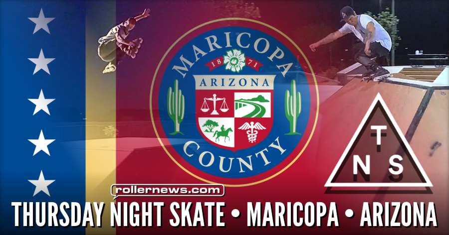 Thursday Night Skate (TNS) in Maricopa (Arizona, 6.29.17) by Ryan Buchanan