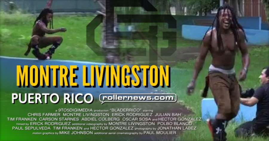 Trick of the day: Montre Livingston, doing the \ / trick (how is it called again?) - Blader Rico, Blader Gang