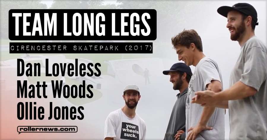 Long Legs Session at Cirencester Skatepark (2017) by Lewis Blackburn