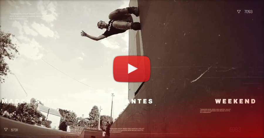 Antony Pottier, Fred Bukowski, Warren Digne, Victor Daum & Stan kogutyak - Nomadeshop Team in Nantes (France) - Clips