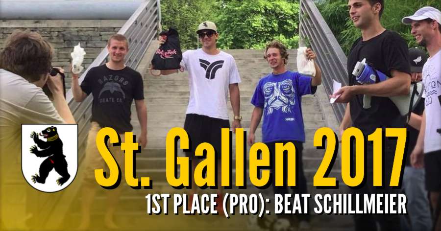 St. Gallen 2017 (Switzerland) Street Comp: last spot clips with Beat Schillmeier, Jan Fehlmann & more