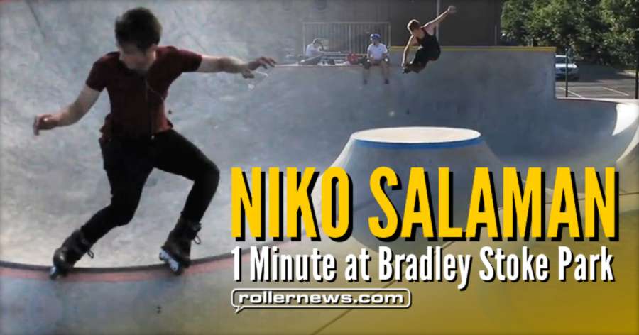 Niko Salaman - One minute at Bradley Stoke Skatepark (UK, 2017)