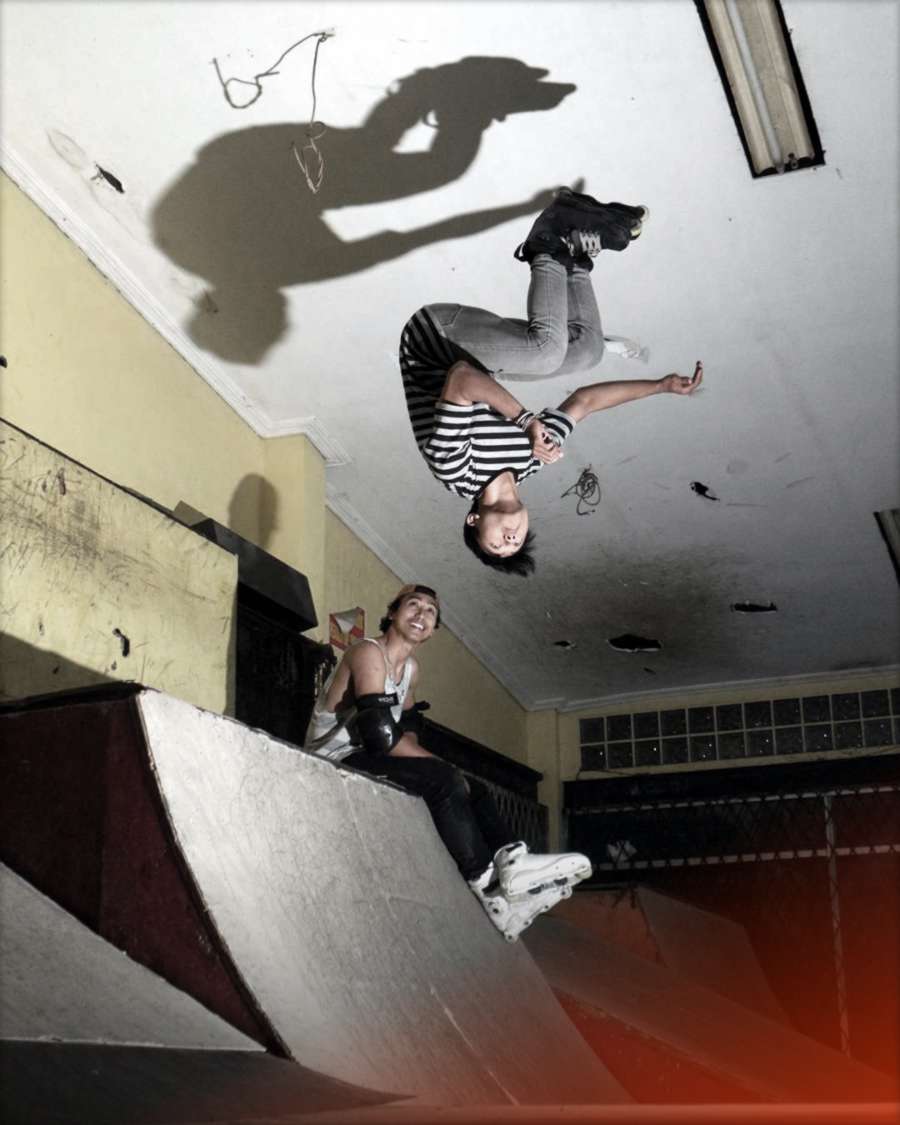 Jessy Suryanegara (Indonesia) - Backflip to Ceiling Tap