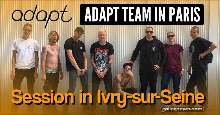 Adapt Team in Paris (France, 2017) - Session with Julian Bah, Russel Day, Sem Croft