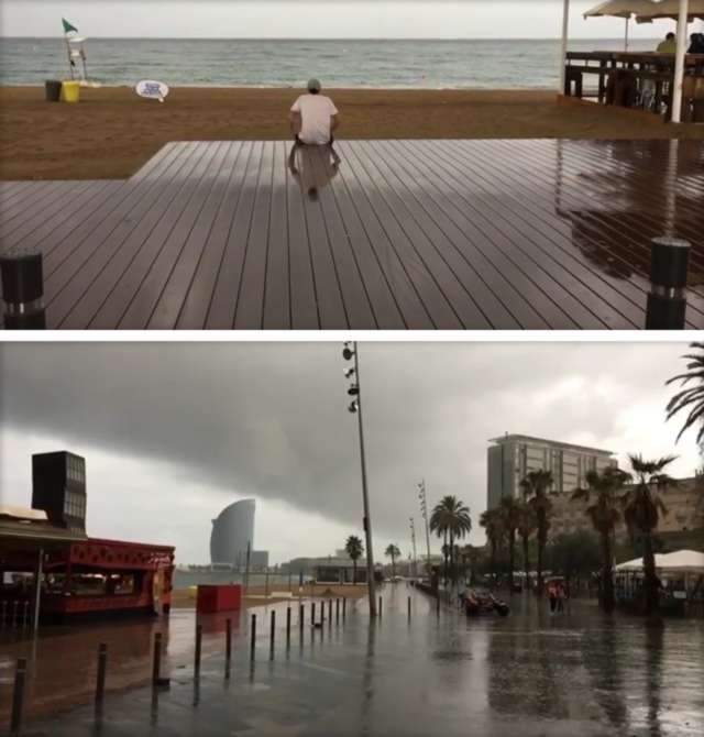 Nick Lomax - Rainy Day in Barcelona (2017)