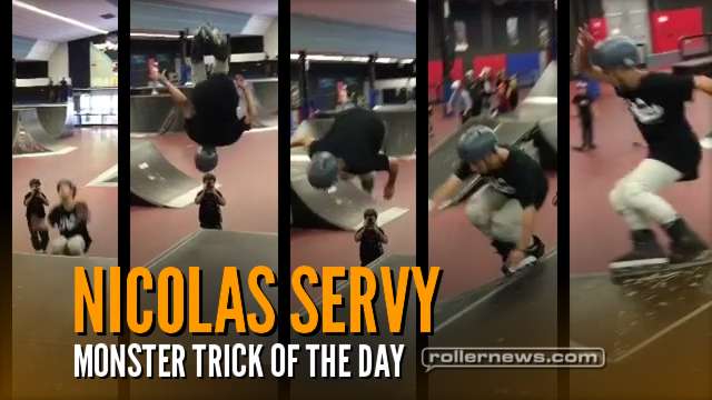 Nicolas Servy (France) - Monster Trick of the Day (2017)