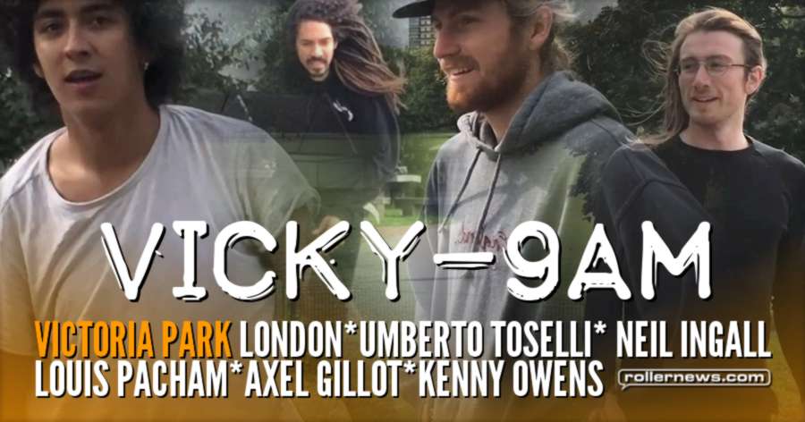 VICKY_9AM (2017) by Kenneth Owens - Victoria park (London) with Umberto Toselli, Neil Ingall & Friends