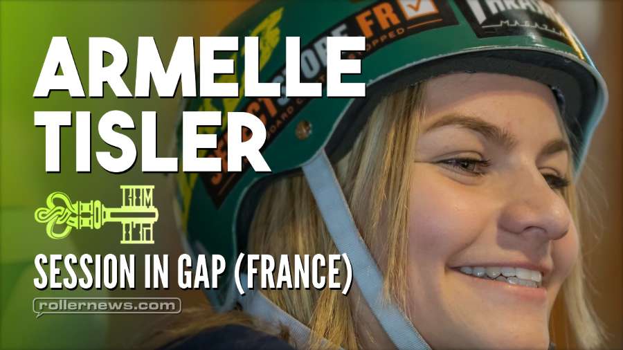 Armelle Tisler (France, 16) - Park Session in Gap (2017) - Clips