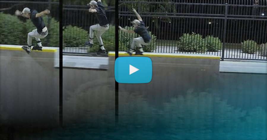 TNS - Quick Clips With Chad Hornish & Devin Thomas (Goodyear Skatepark, Arizona)