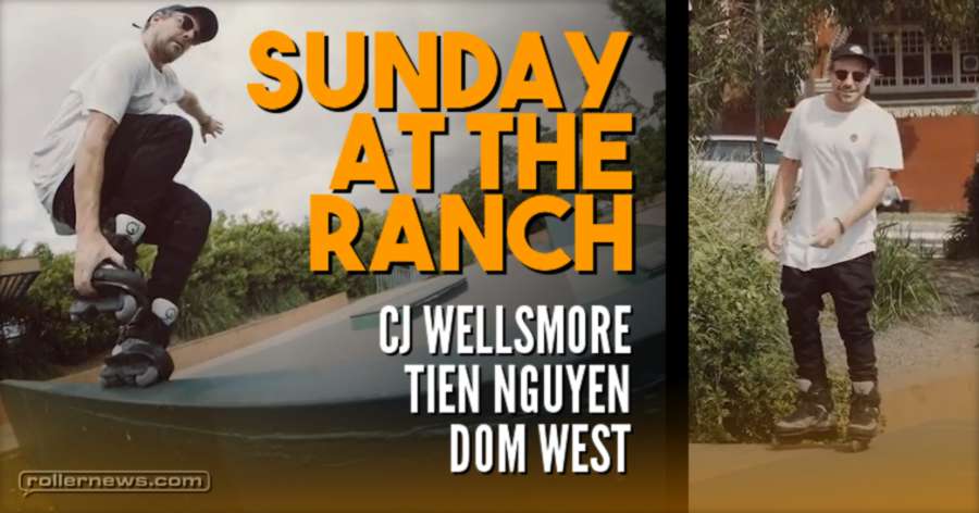 Sunday at the Ranch (2017) by Dom West, with CJ Wellsmore & Tien Nguyen