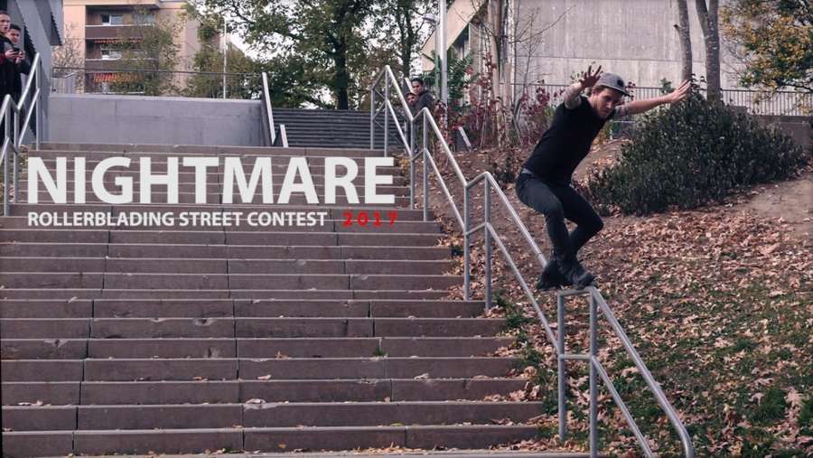 Asphalt Blading Club - Nightmare Rollerblading Street Contest, Fribourg Switzerland 2017