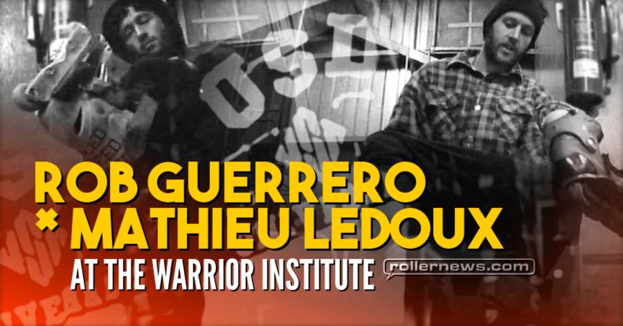 Mathieux Ledoux and Rob Guerrero at the Warrior Institute (2012)