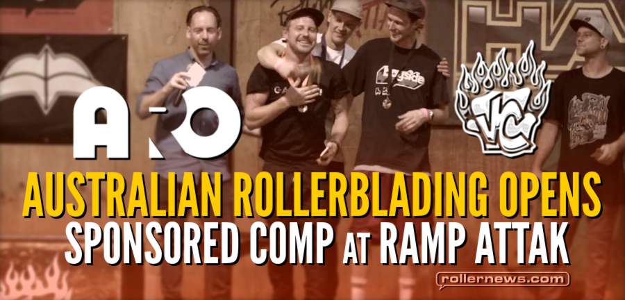 Australian Rollerblading Opens Sponsored Comp at Ramp Attak
