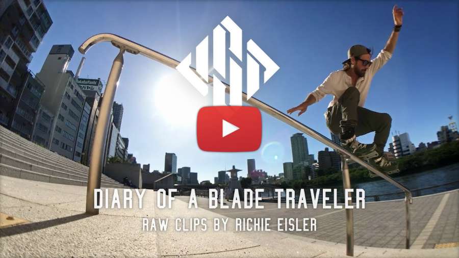 Diary of a blade traveler - raw clips by Richie Eisler - USD Skates