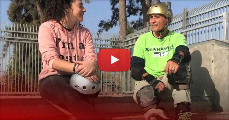 Am I Too Old to Skate? 76 Year Old Roller Blader Shreds Park - Frank Hernandez Interview (2018)