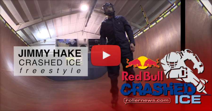 Jimmy Hake - Road to Redbull Crashed Ice, Freestyle Event (2018) by Cameron Card