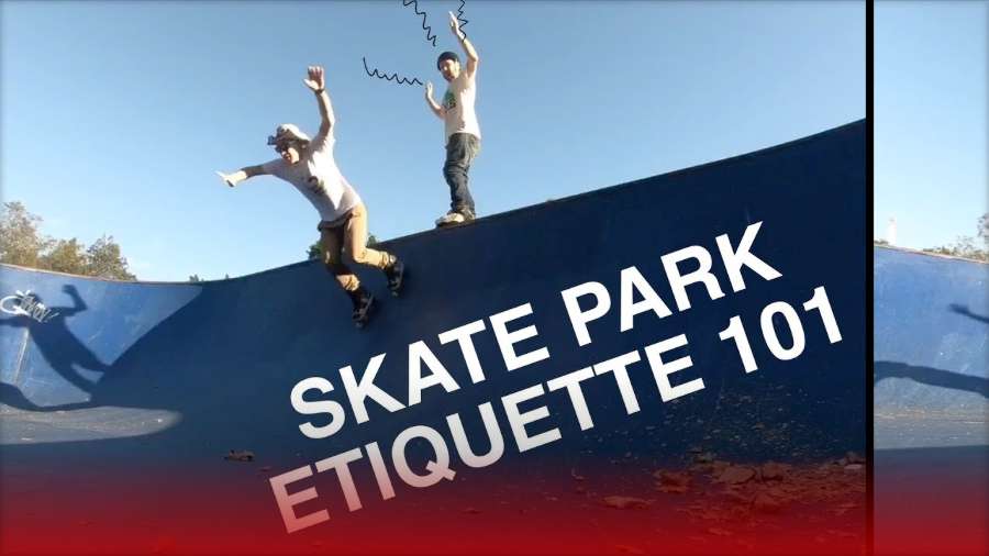 Skate Park Etiquette 101 by David Douglas Stuart