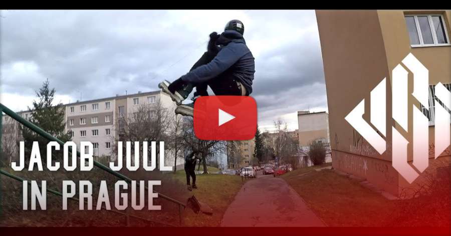 Jacob Juul in Prague (Czech Republic) - USD Aeon 60 Hooi skates - 2018 Clips