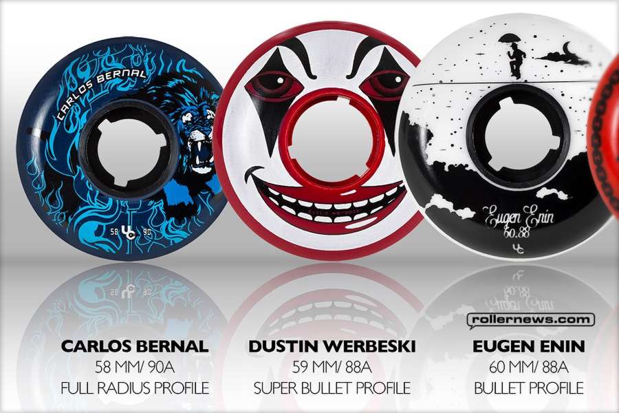 Carlos Bernal: 58mm 2nd Edition Pro wheel - Undercover Wheels Circus Line