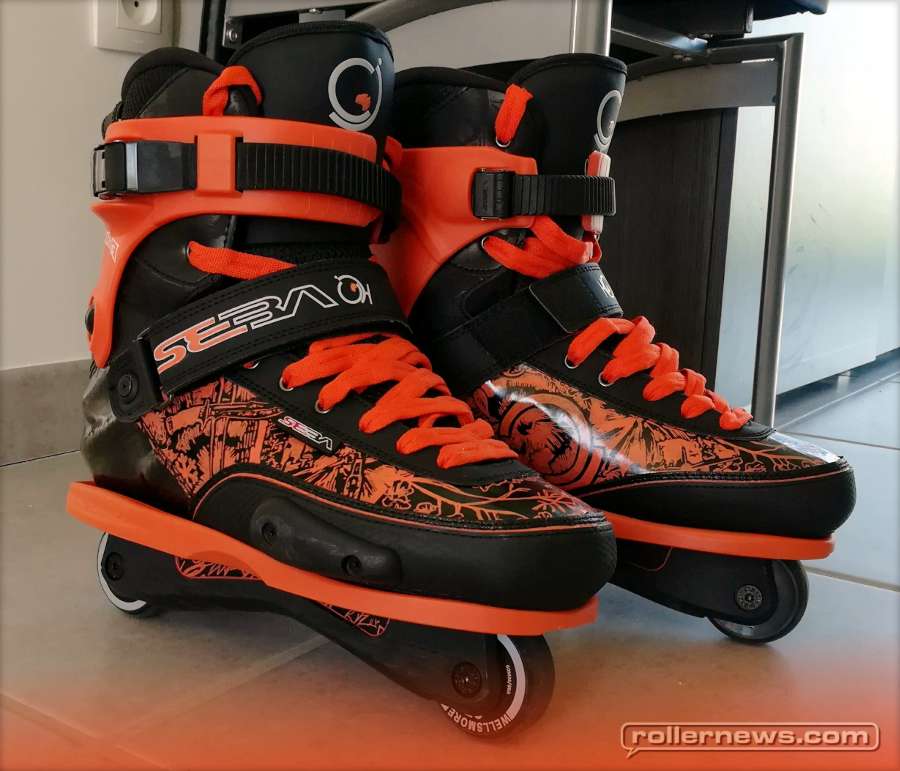 Customs of the day: Seba CJ Wellsmore - Orange and Black Custom by Olivet Mickael