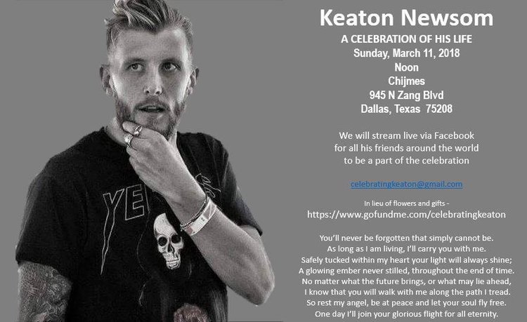 Keaton Newsom - A Celebration of his Life