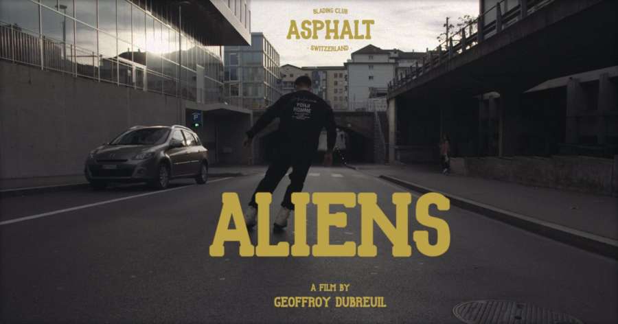 Asphalt Blading Club - Aliens (2018) by Geoffroy Dubreuil