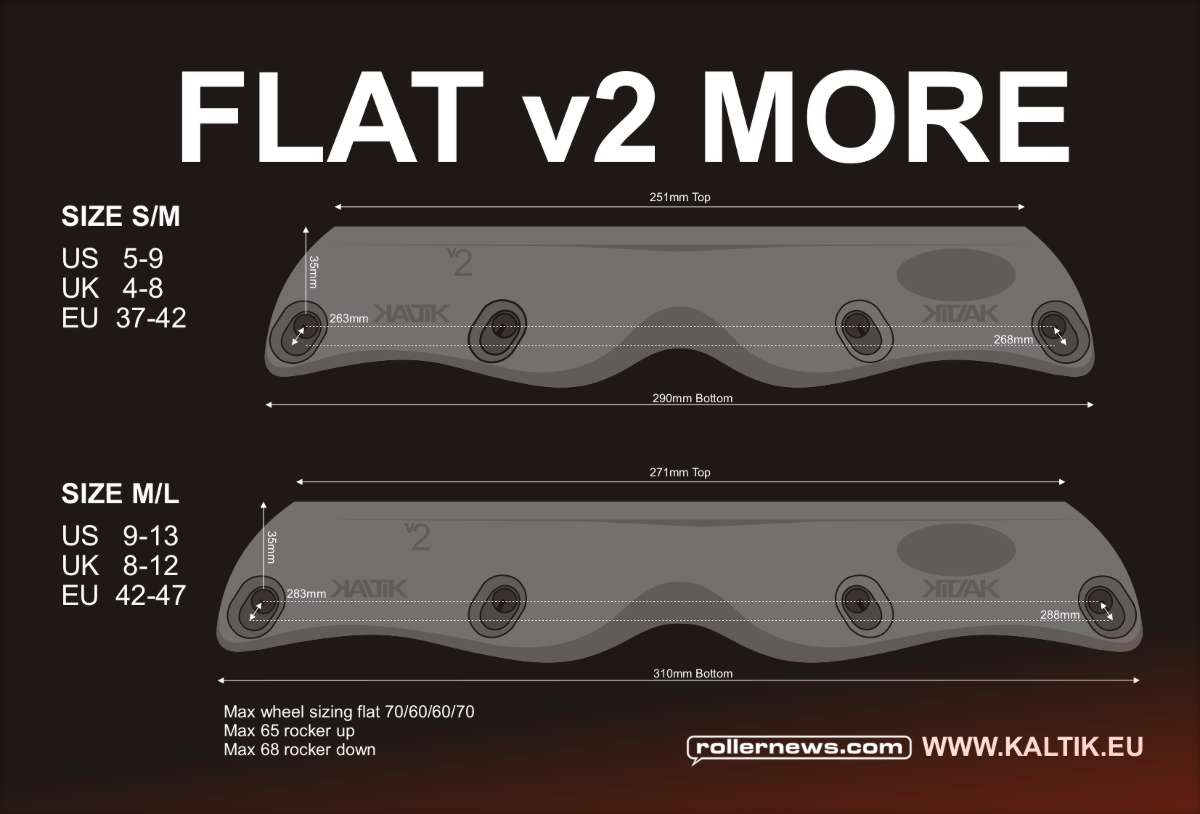 Kaltik Flat V2 MORE - soon available on Kaltik.eu