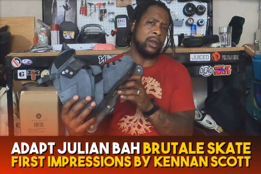 Adapt Julian Bah Brutale Skate - First Impressions by Kennan Scott (2021) + Miniramp Clips