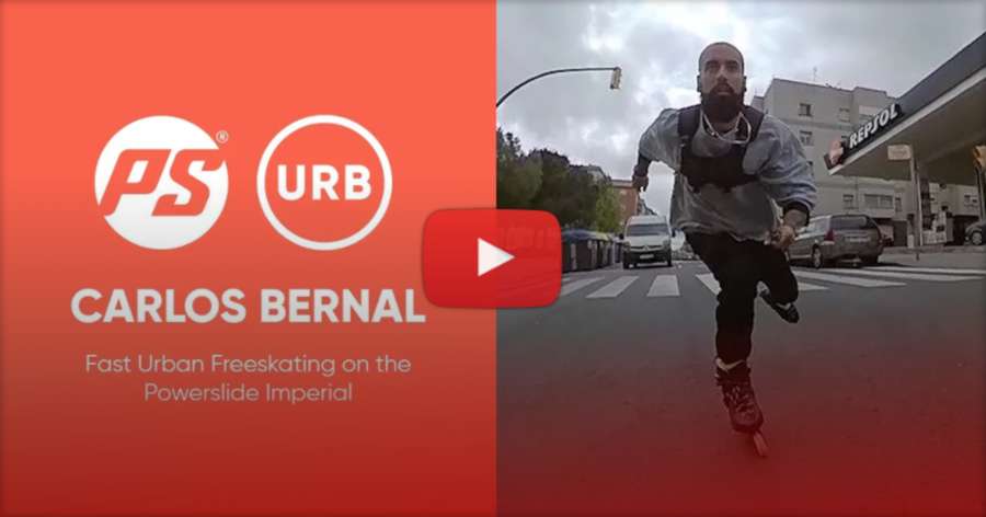 Carlos Bernal - Fast Urban Freeskating on the Powerslide Imperial (Barcelona, 2021)