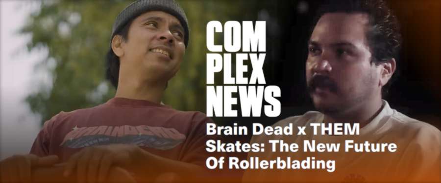 Brain Dead X Them Skates the New Future of Rollerblading