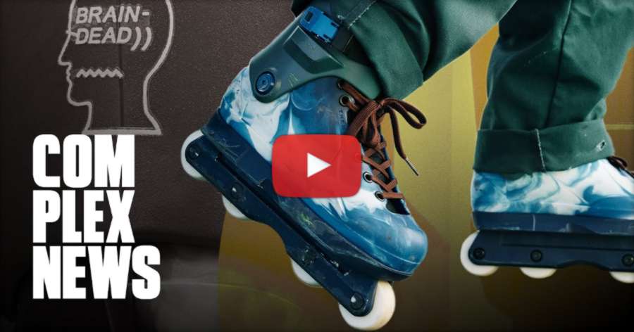 Brain Dead X Them Skates the New Future of Rollerblading