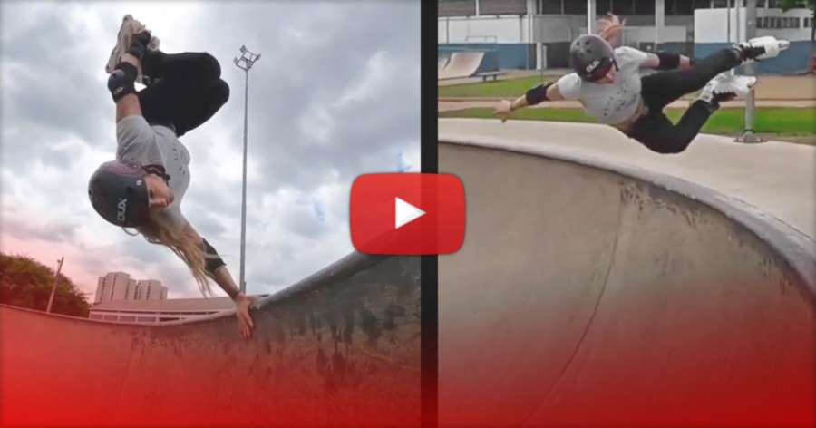 Fabiola Da Silva (Brazil) @ Extreme Sports Center, Pump Track + Bowl Session - Caio Radical Edit (2021)